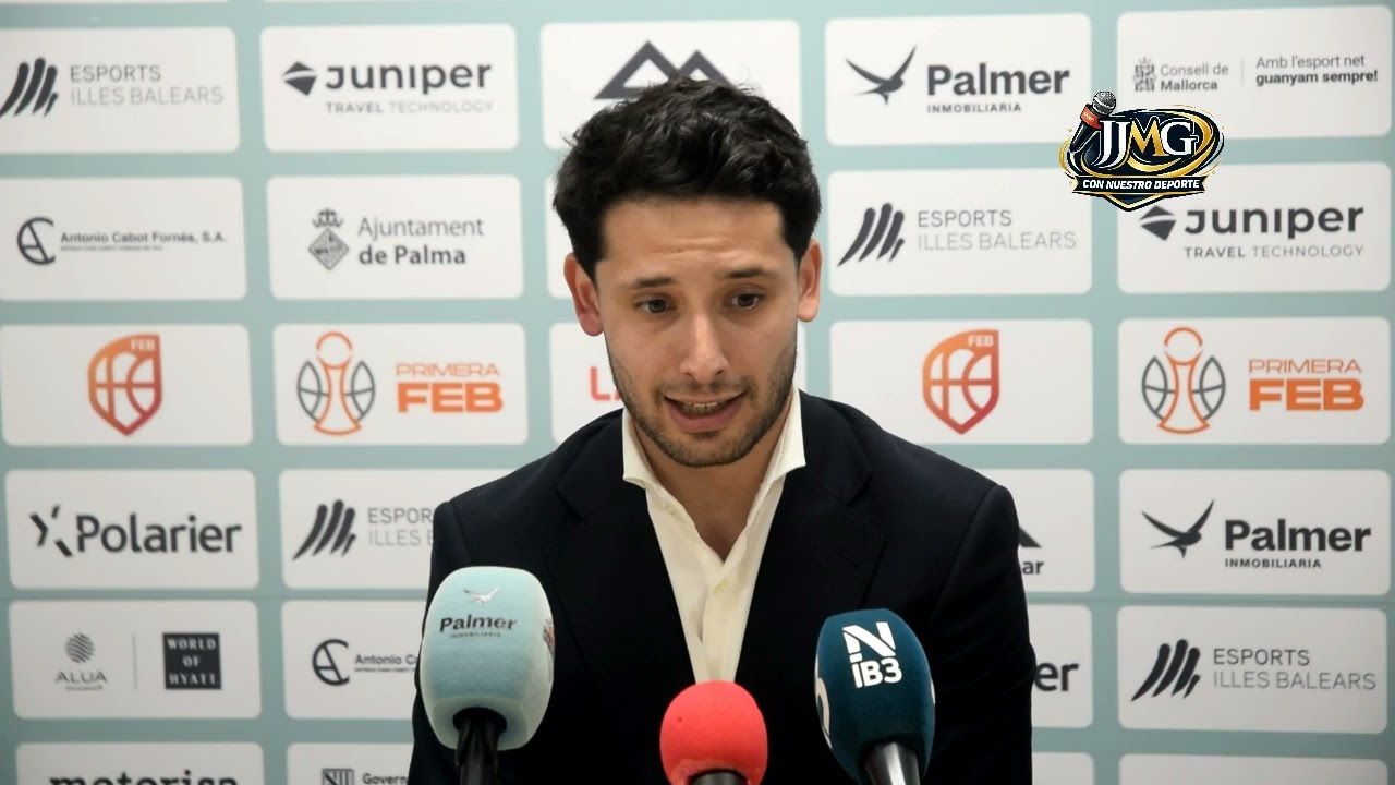 Declaraciones de Juan Ignacio Díez De Acharán  entrenador del Palmer Básket Mallorca Palma