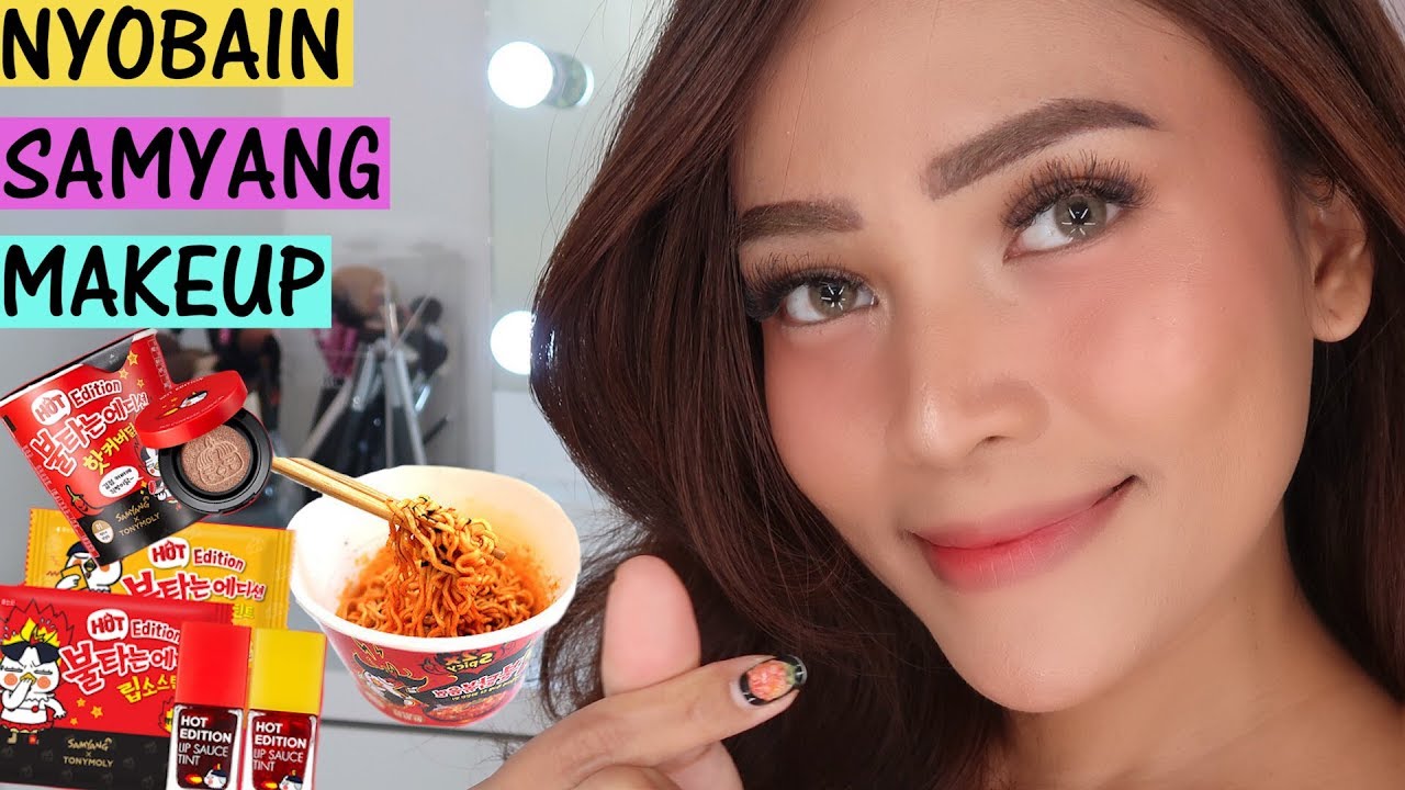 SAMYANG TONY MOLY MAKEUP CHALLENGE!
