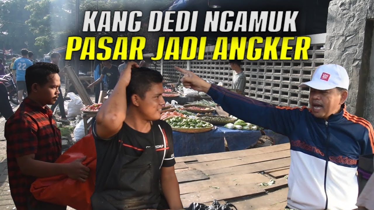 KANG DEDI NGAMUK !!! PASAR YANG DIBANGUNNYA SEMRAWUT DAN KUMUH