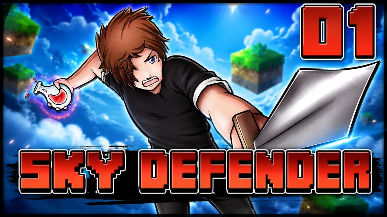 Sky Defender : Beaucoup de Changements ! | Jour 01 - Minecraft