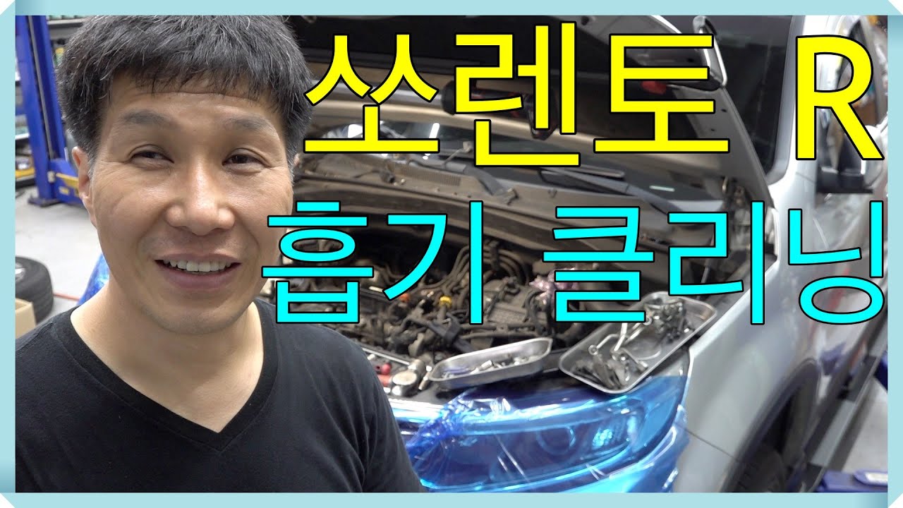 마지막 쏘렌토 R 3종 셋트 클리닝 시공해 봤습니다