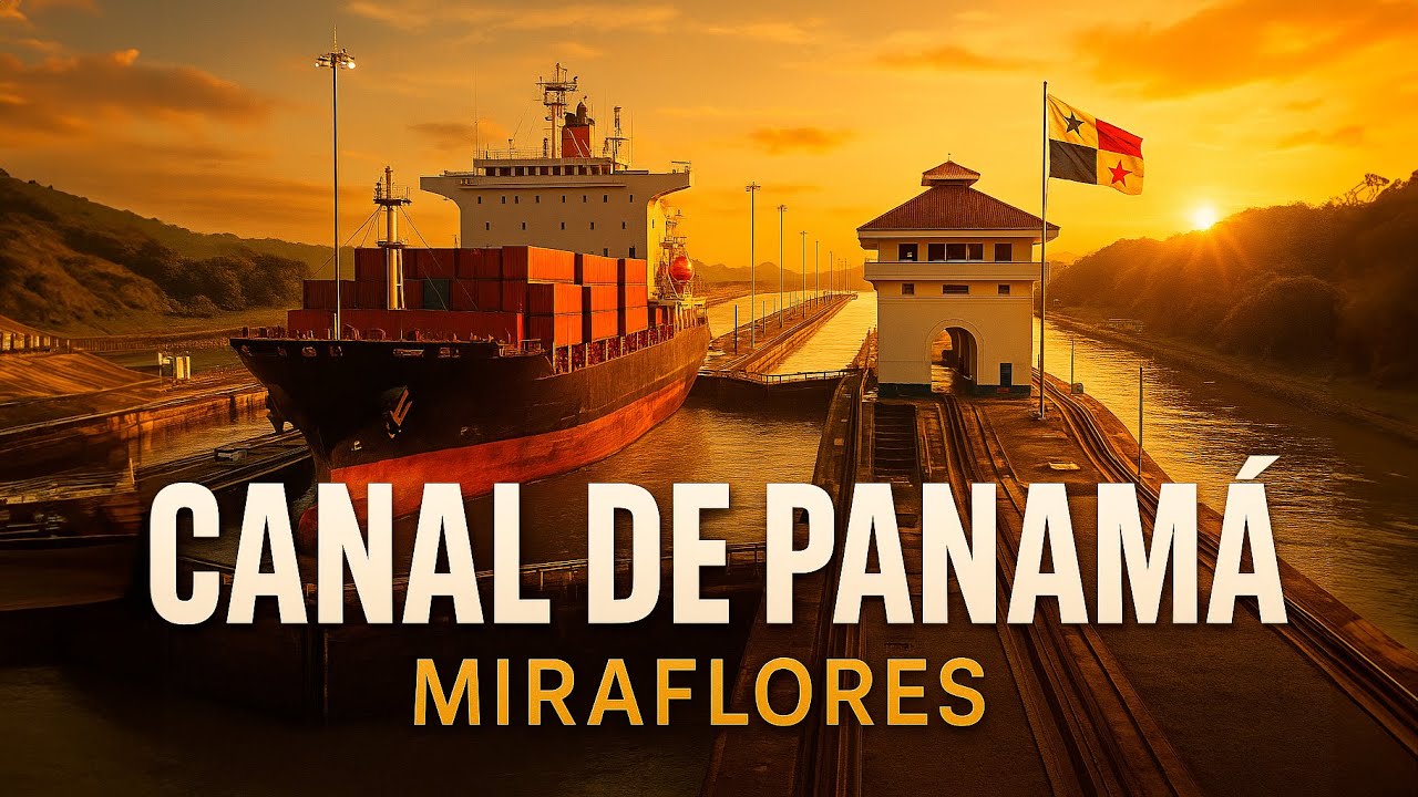 ¿Cómo se Construyó el Canal de Panamá? 🇵🇦 Visito las Esclusas de Miraflores