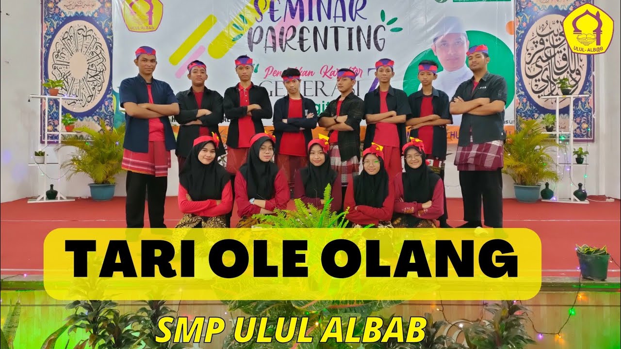 TARI OLE OLANG TARIAN TRADISIONAL MADURA INDONESIA | kelas 9b | SMP ULUL ALBAB Taman Sidoarjo