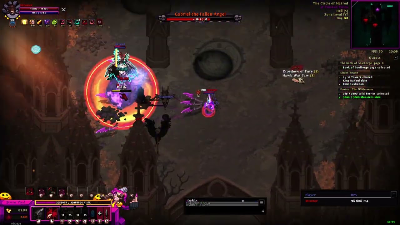 [Hero Siege 2] Plague doctor. Season 4 Gabriel kill