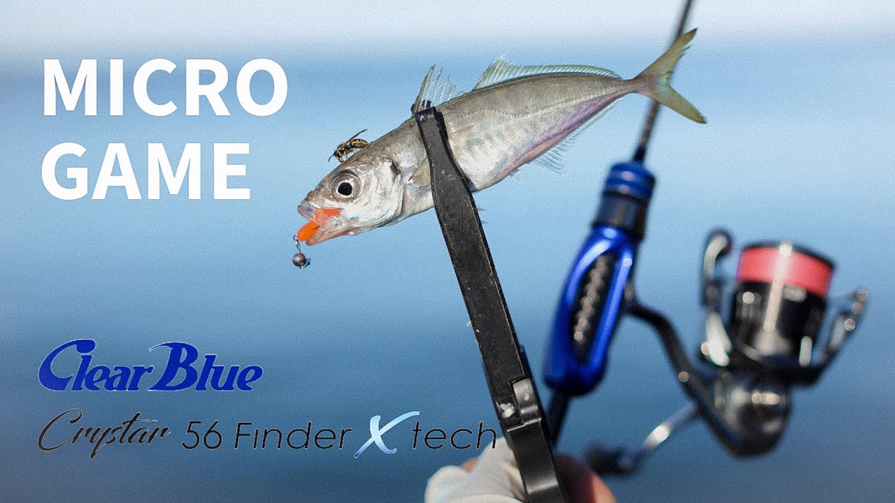 Micro Game. Морская рыбалка в Сочи. Тест Clear Blue Crystar 56 FinderXtech 0,1-1,3 гр