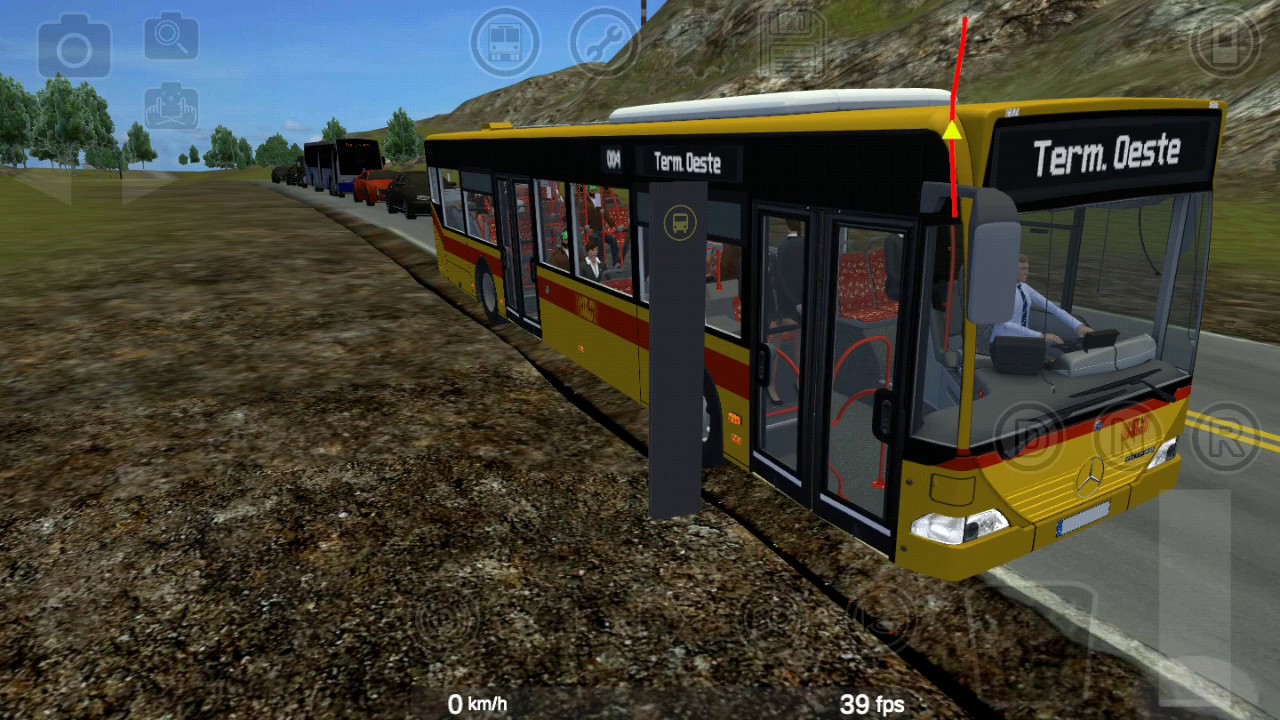 Mercedes citaro proton bus simulator test