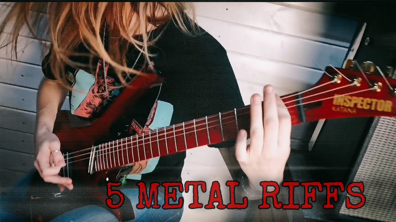 5 COOL METAL RIFFS