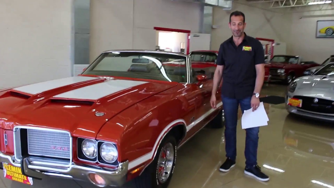 Продаётся Oldsmobile 442 Cabriolet 1972 года с тест-драйвом, звуками вождения и видеообзором.