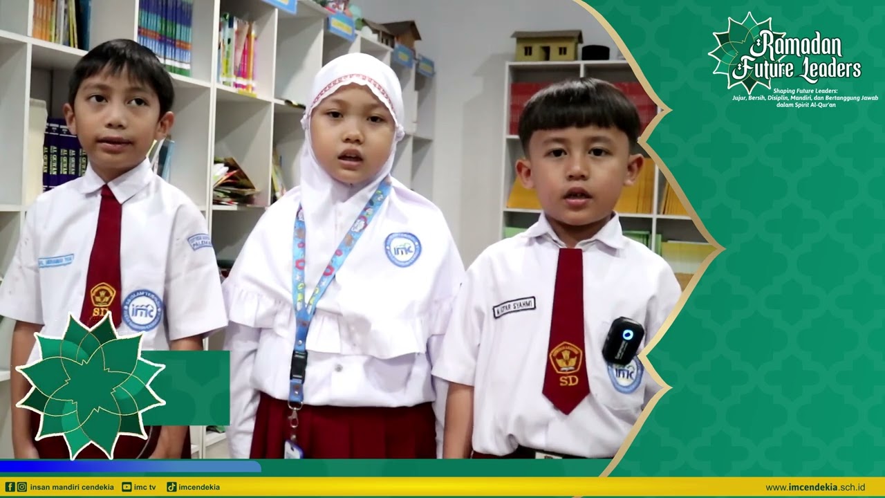Hadis Larangan Makan dan Minum Sambil Berdiri II Kelas 1C SD IT Insan Mandiri Cendekia