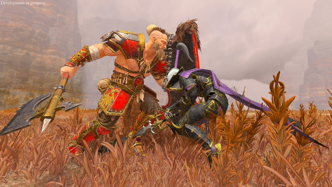 Druchii Anointed VS Cultist of Khorne - Tides of Torment DLC | Total War Warhammer 3
