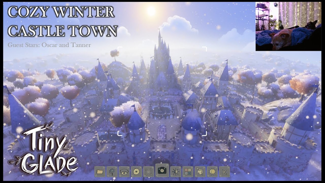 Tiny Glade | Building You a Cozy Winter Castle Town to Keep You Warm this Winter