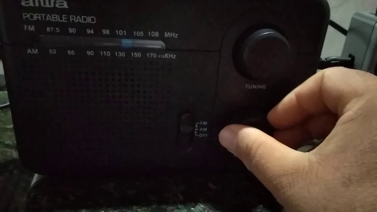Rádio Sony ICF38 Aiwa Lr 411 e Lelong Le604 sintonizando OM