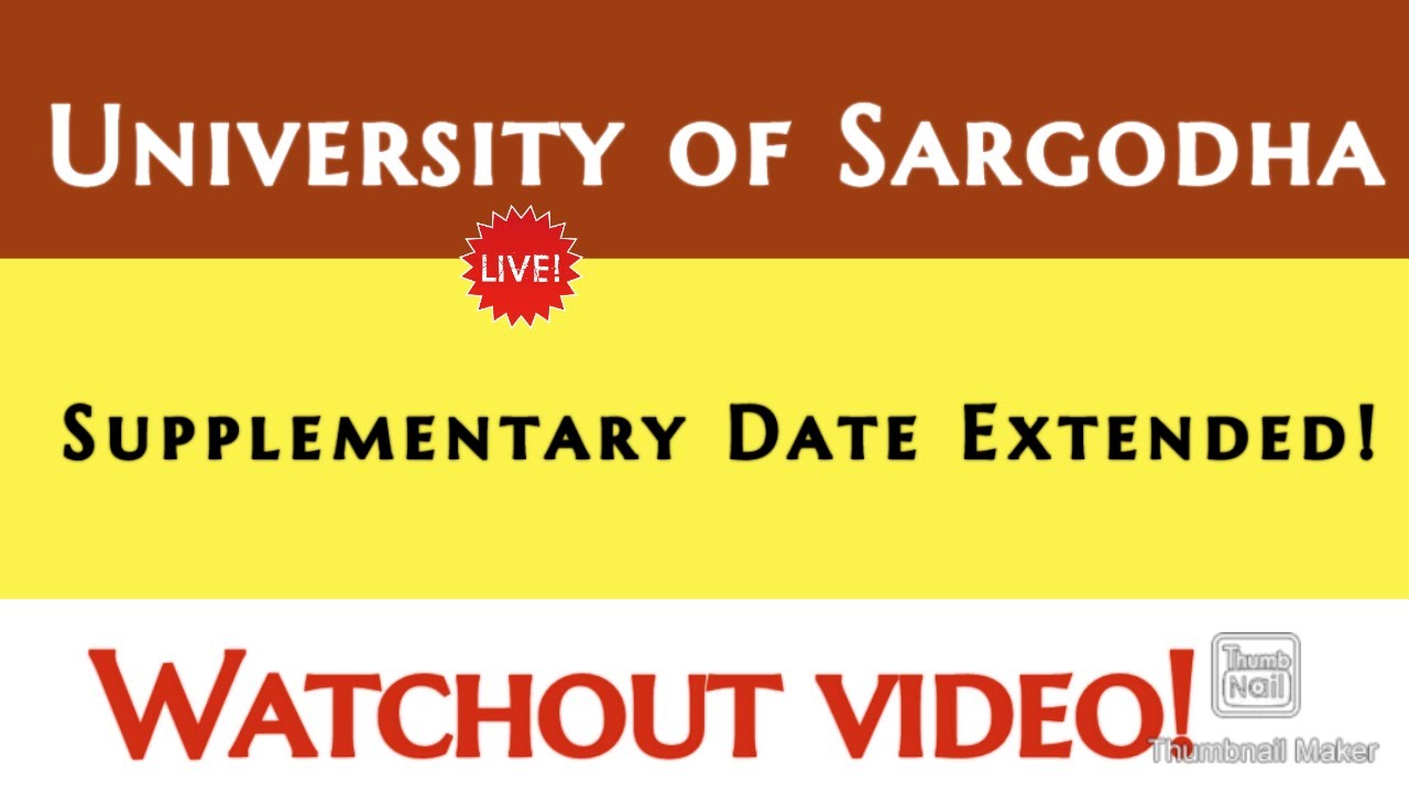 Supplementary Exams For UOS - Result -2022 || Supplementary Admissions UOS ADA,ADC,ADP