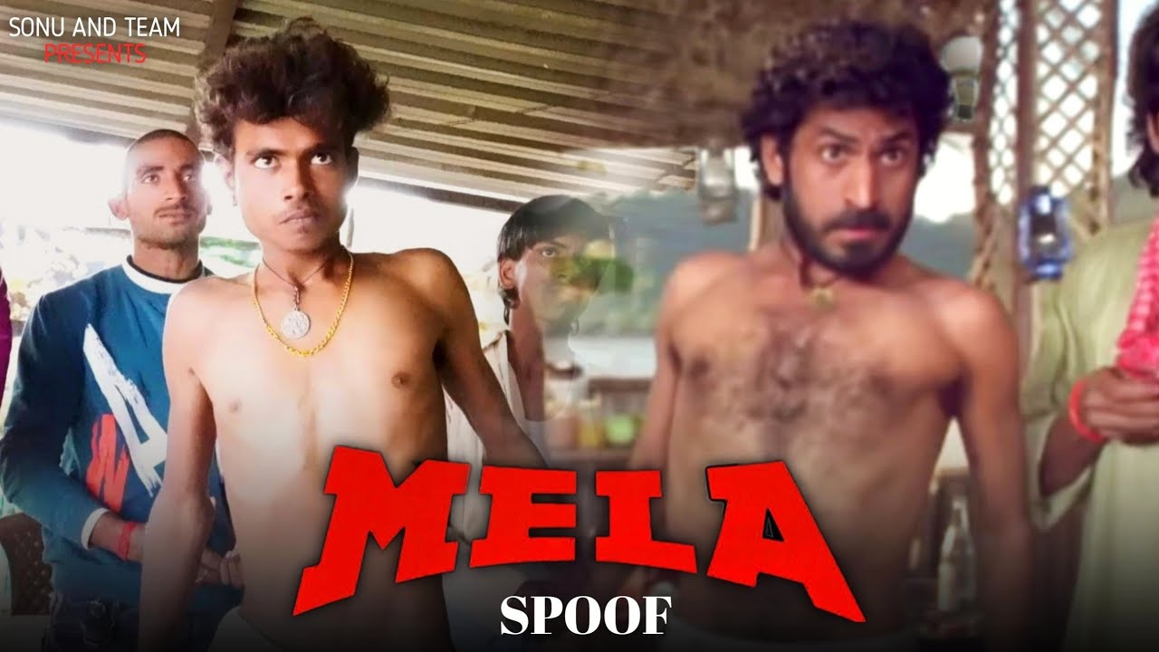 Mela Movie Spoof | Mela Comedy Scene | Aamir Khan | Gujjar - Mazak Mazak Me