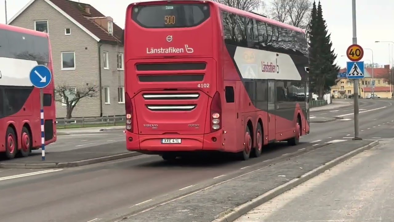 Bus Ride (Buses At Rådhusparken). & Bus Ride Till Värnamo.2023.01.24.
