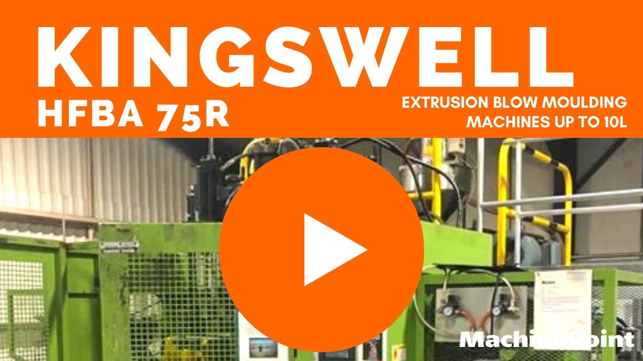 KINGSWELL HFBA 75R Extrusion Blow Moulding machines up to 10L | KINGSWELL Machines