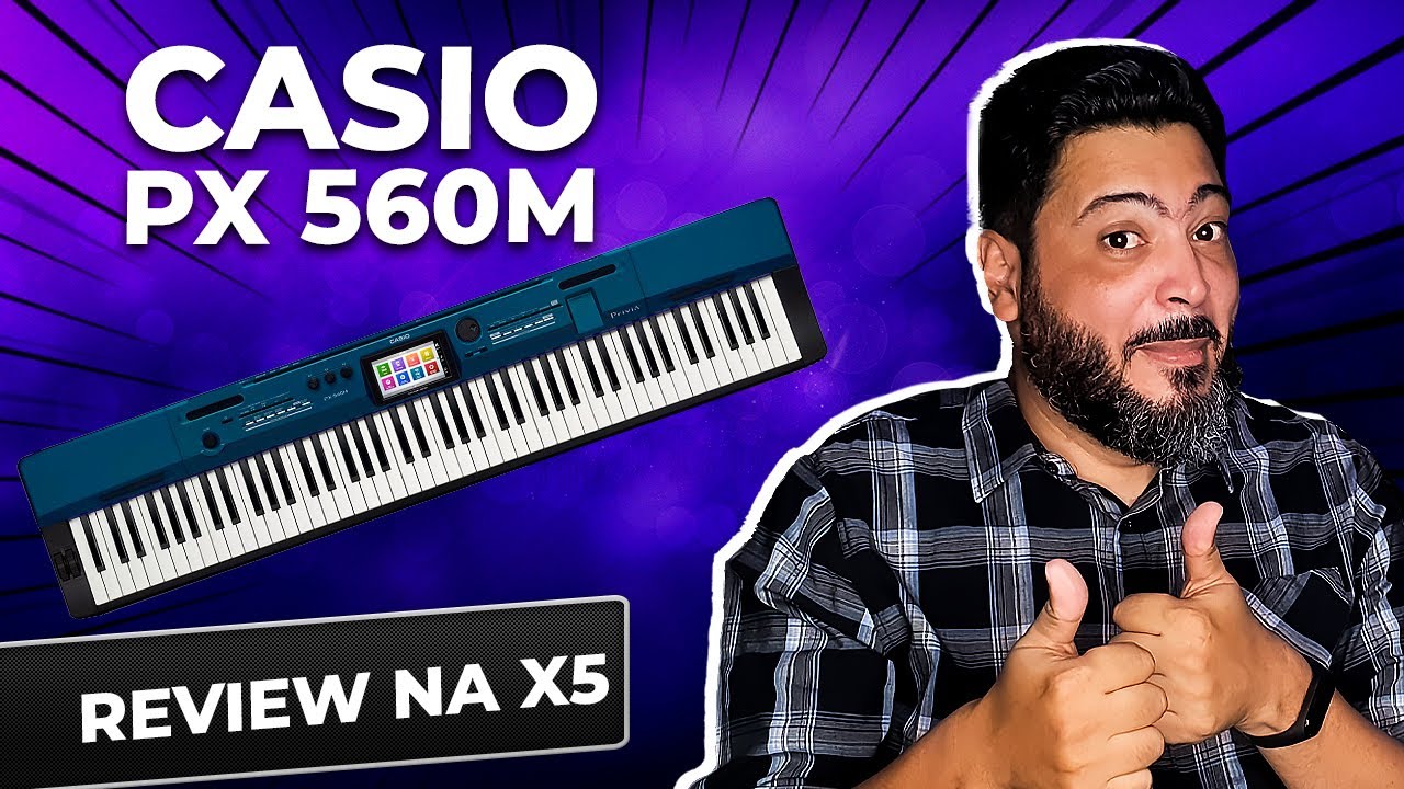 Piano Digital Usado Com Preço Bom || REVIEW NA ESTRADA CASIO PX 560M