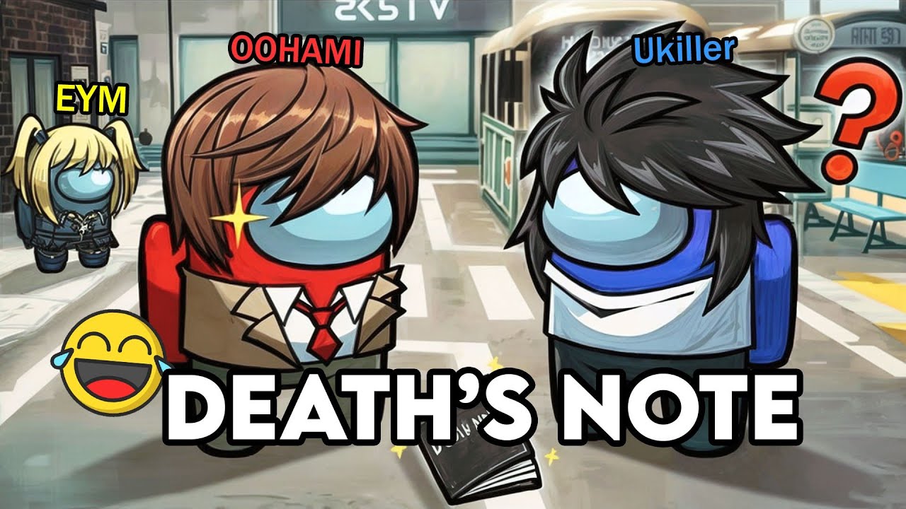 Oohami cuba AMONG US😂 versi DEATH NOTES📓 Bersama Teamfires!! [Malaysia] #1