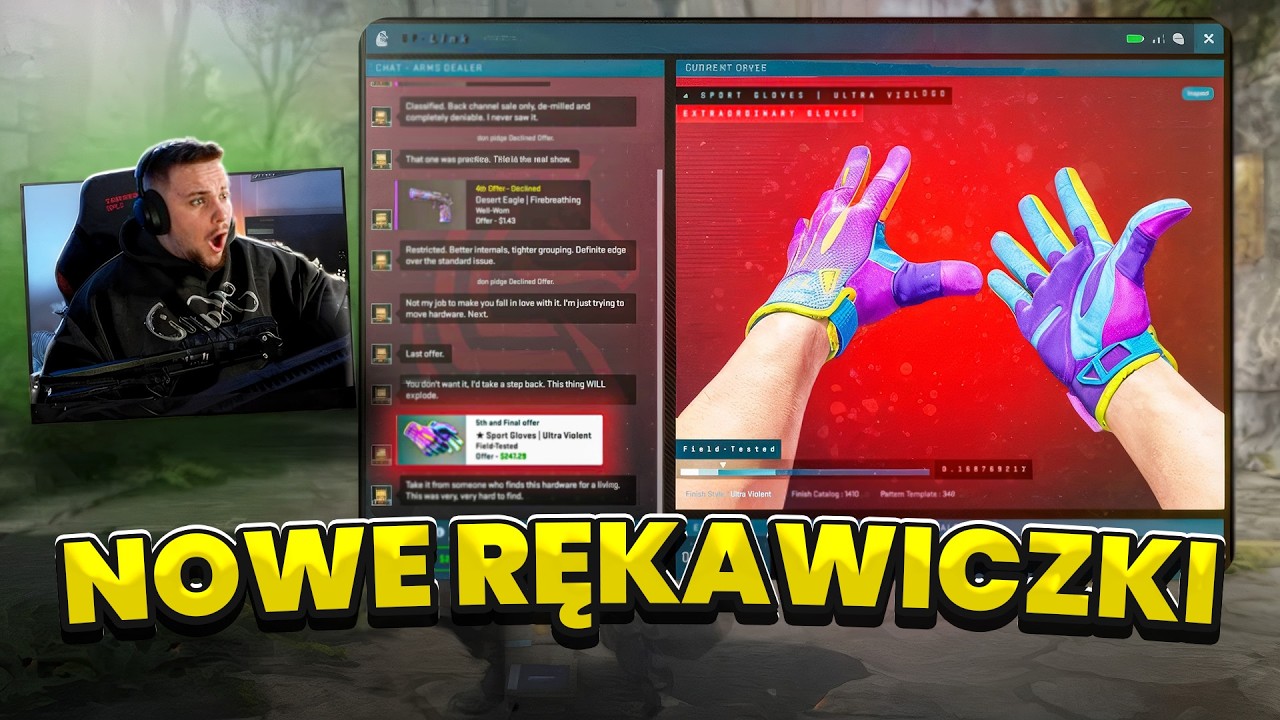 NOWE RĘKAWICZKI W CS2, i otworzyłem nowe TERMINALE...