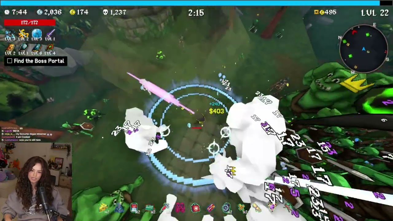 Valkyrae VOD (11/26/25): megabonk (twitch only section)