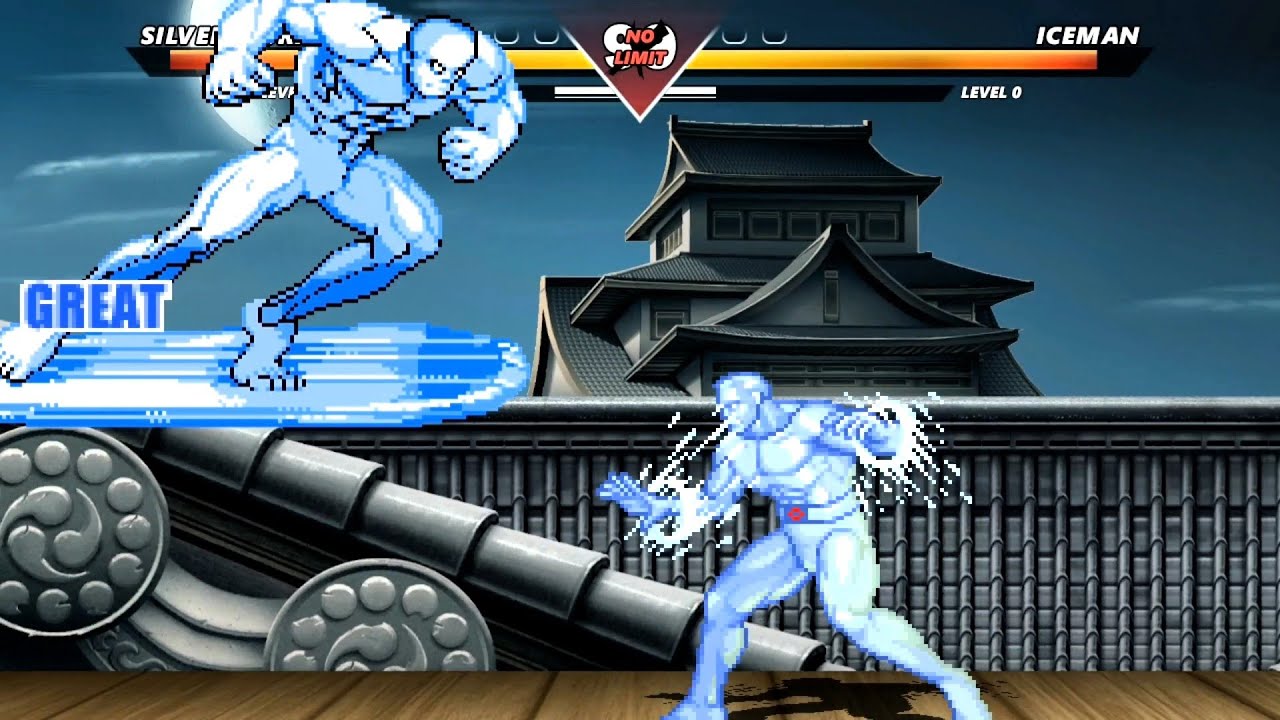 SILVER SURFER vs ICEMAN - Highest Level Awesome Fight!