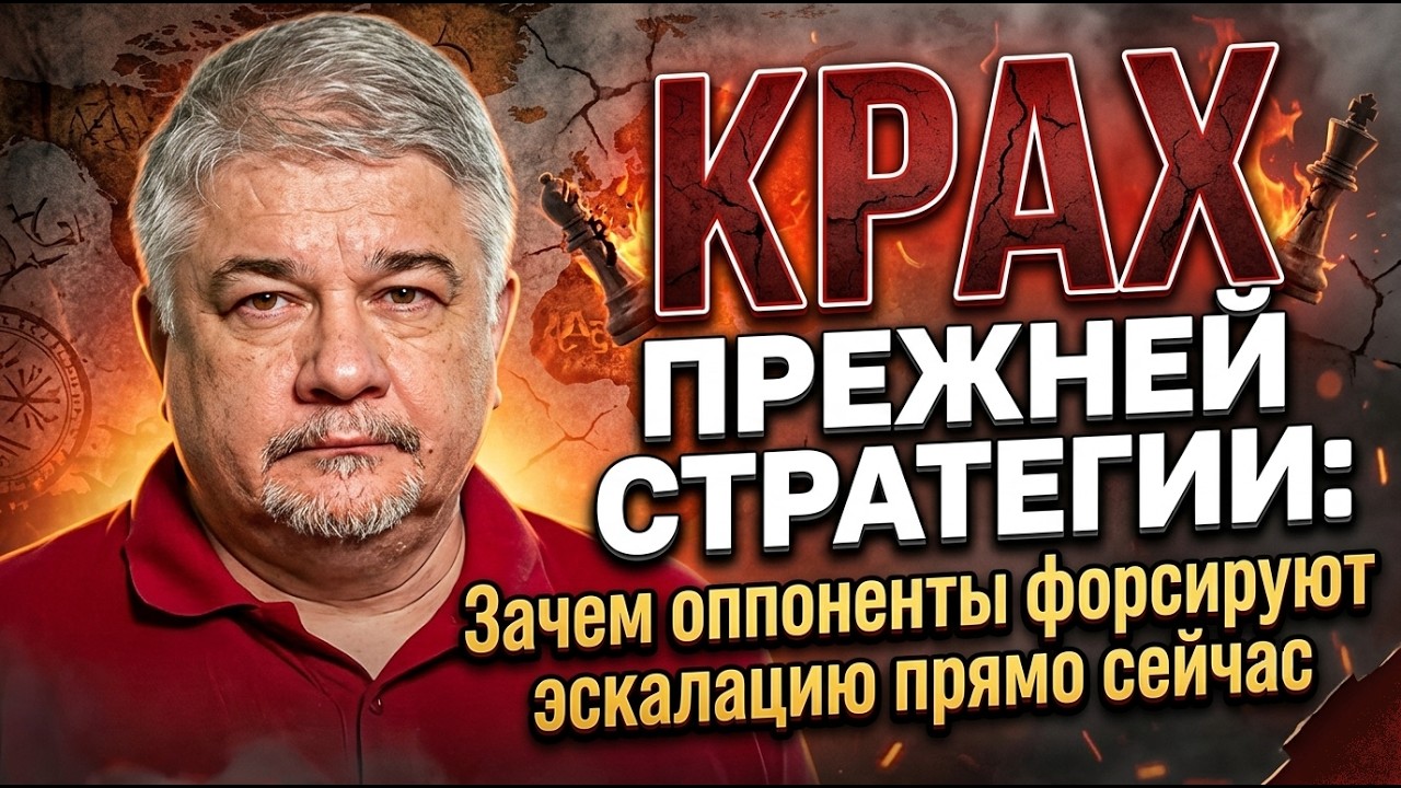 Крах прежней стратегии: Зачем оппоненты форсируют эскалацию прямо сейчас | Ростислав Ищенко