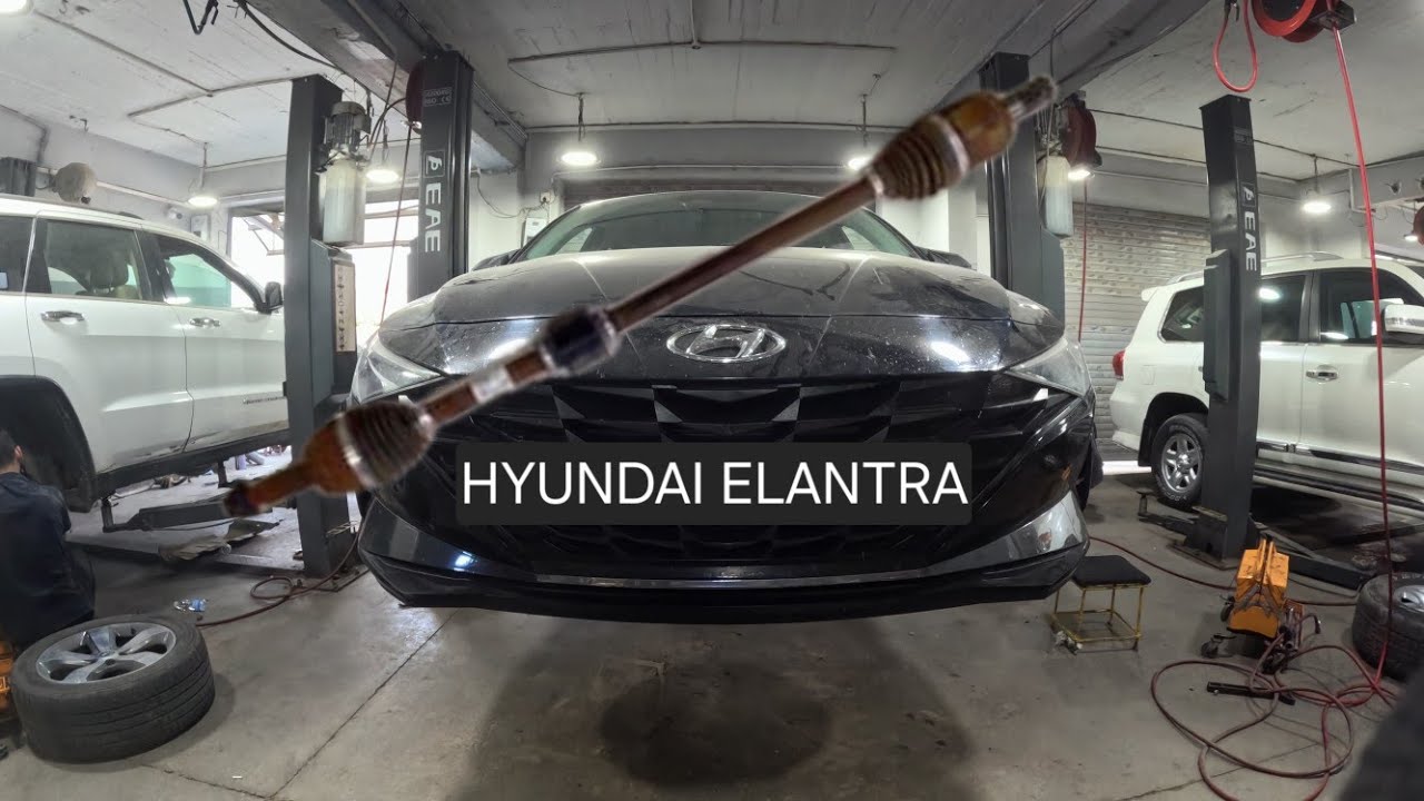 right cv axle replacement ... hyundai elantra 2021-2025 (torque specs)