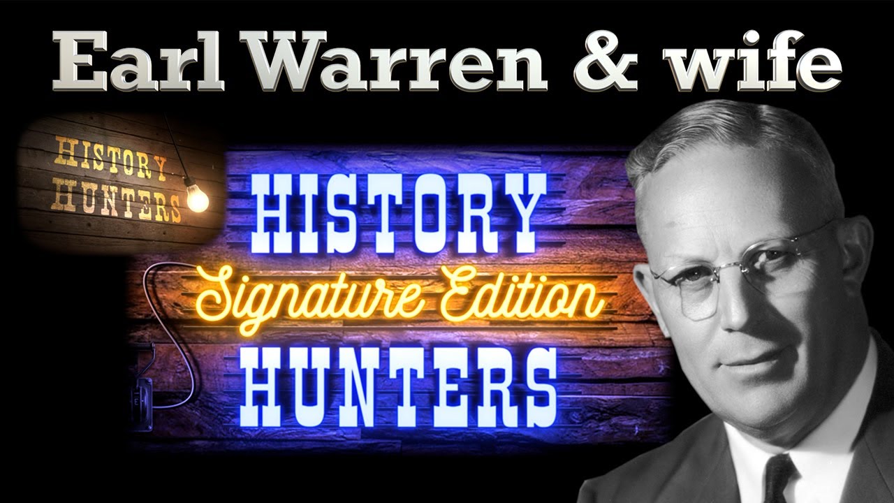 Governor Earl Warren & First Lady Nina Warren: Signature Edition