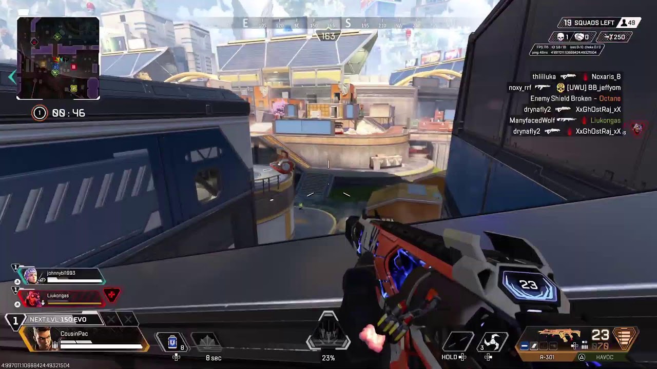 Apex Legendsgameplay on PS5