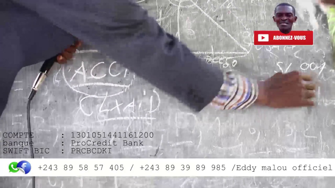 EDDY MALOU COURS AU STADE 1er part LA CONGOLEXICOMATISATION