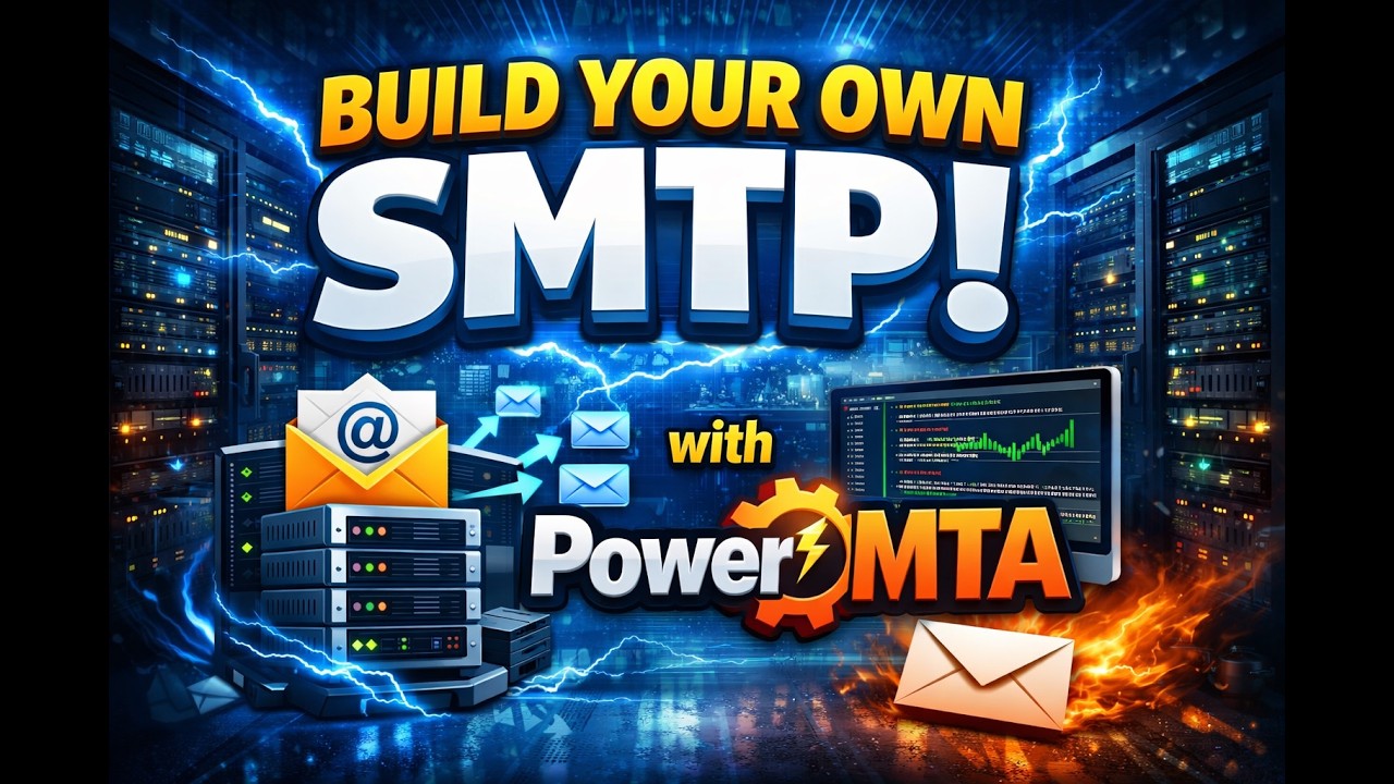 How to Build Your Own SMTP Server with PowerMTA (Step-by-Step Tutorial 2026)