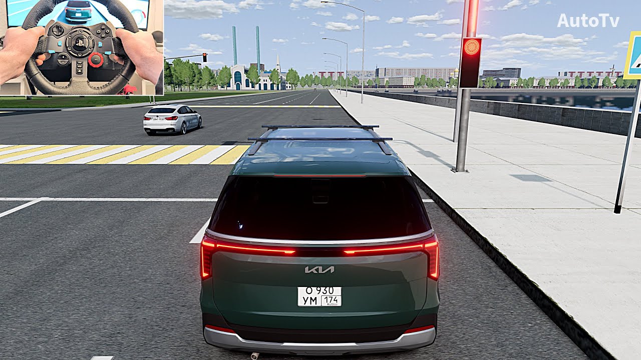 2025 Kia Carnival SX Prestige - BeamNG Drive Gameplay & Crash Test | Logitech G29