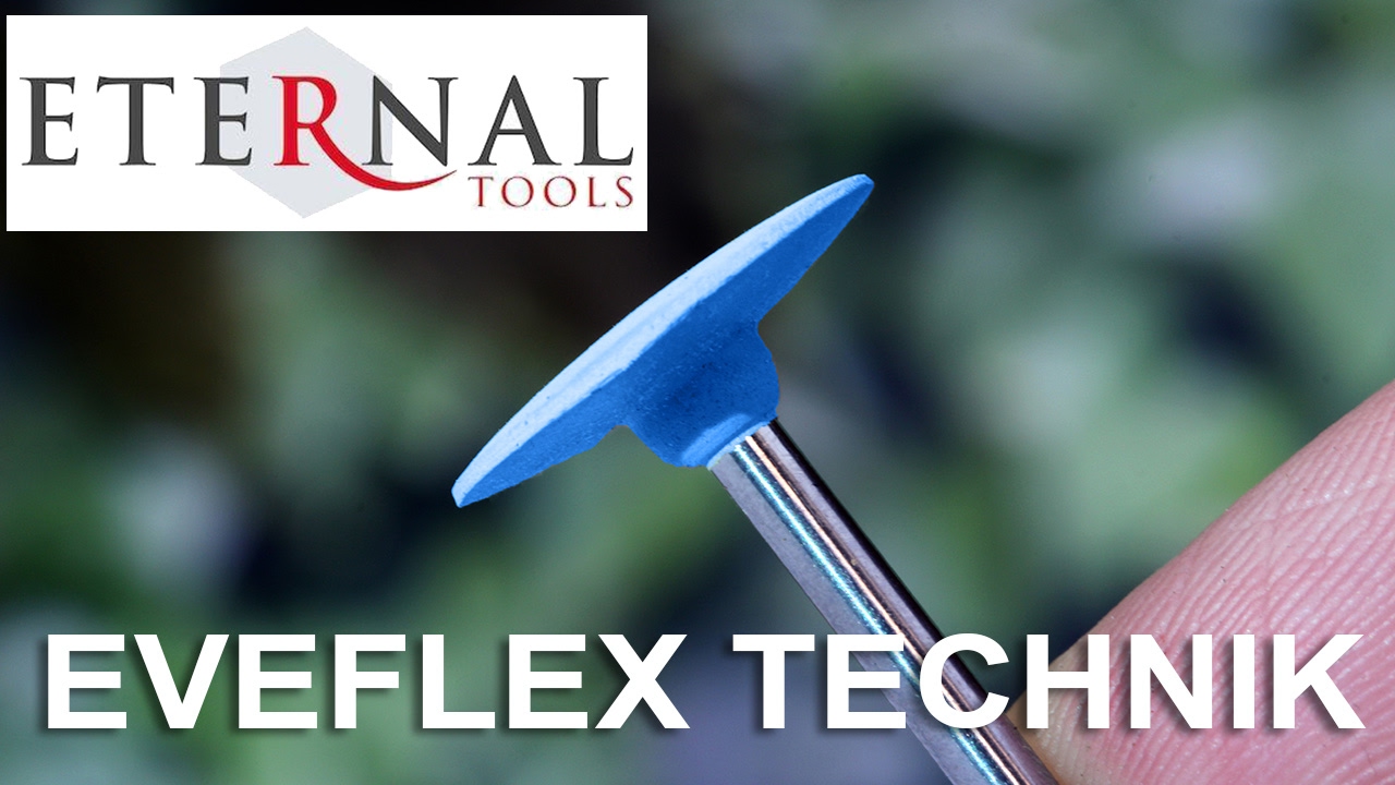 Eveflex knife edge Mounted Rubber polishers