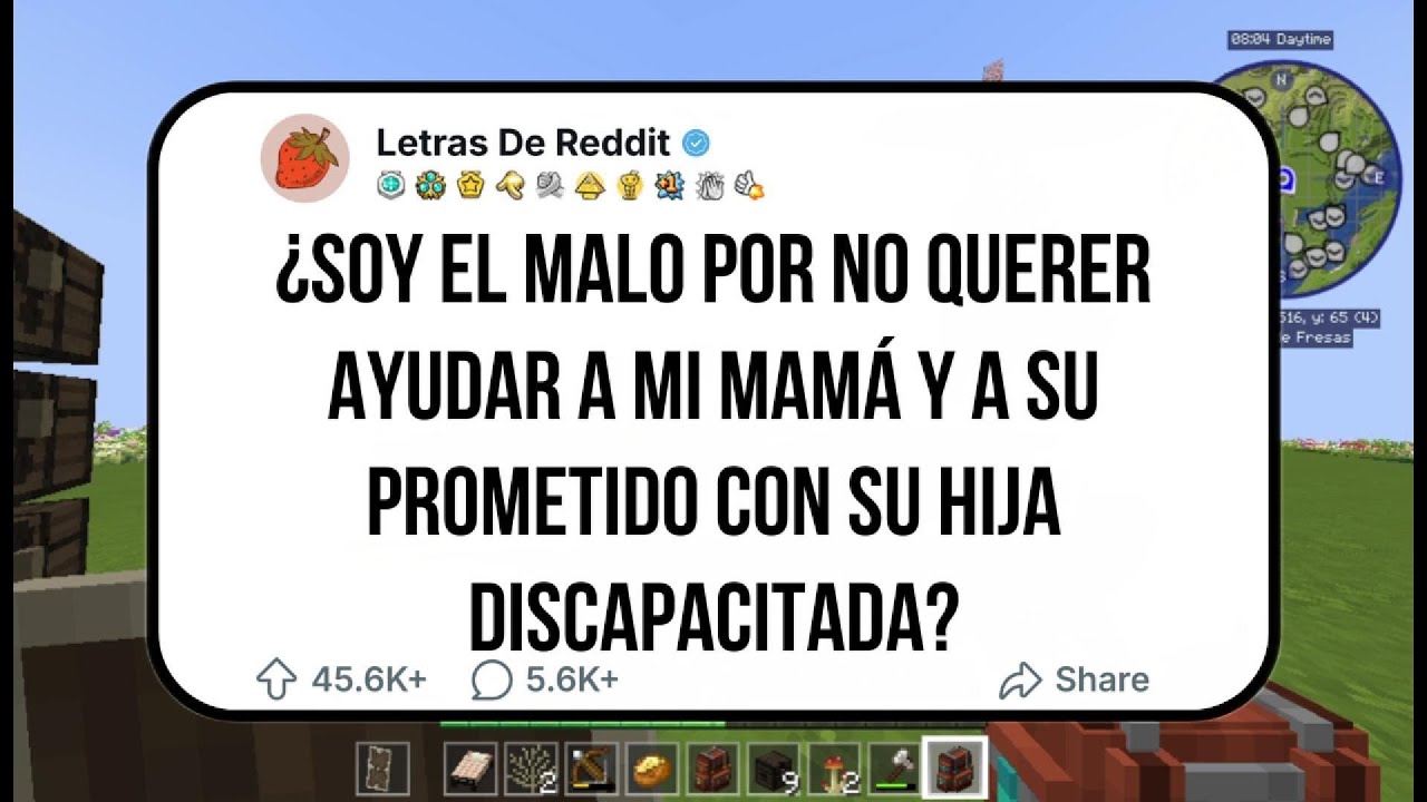 SOY EL MALO POR NO QUERER AYUDAR A MI MAMÁ Y A SU HIJO CON SI HIJA DESCAPACITAD@