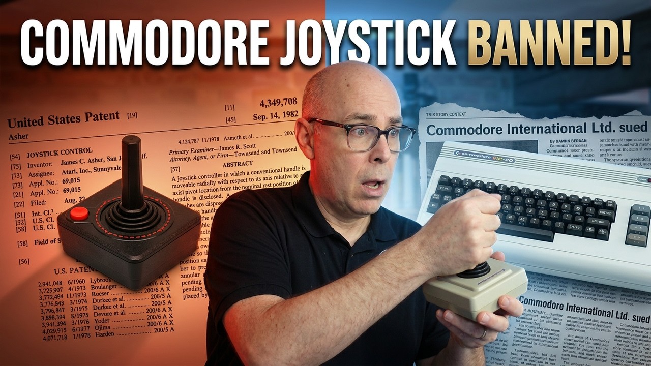 🕹️ Atari vs Commodore: A 1980s Joystick Legal Battle!