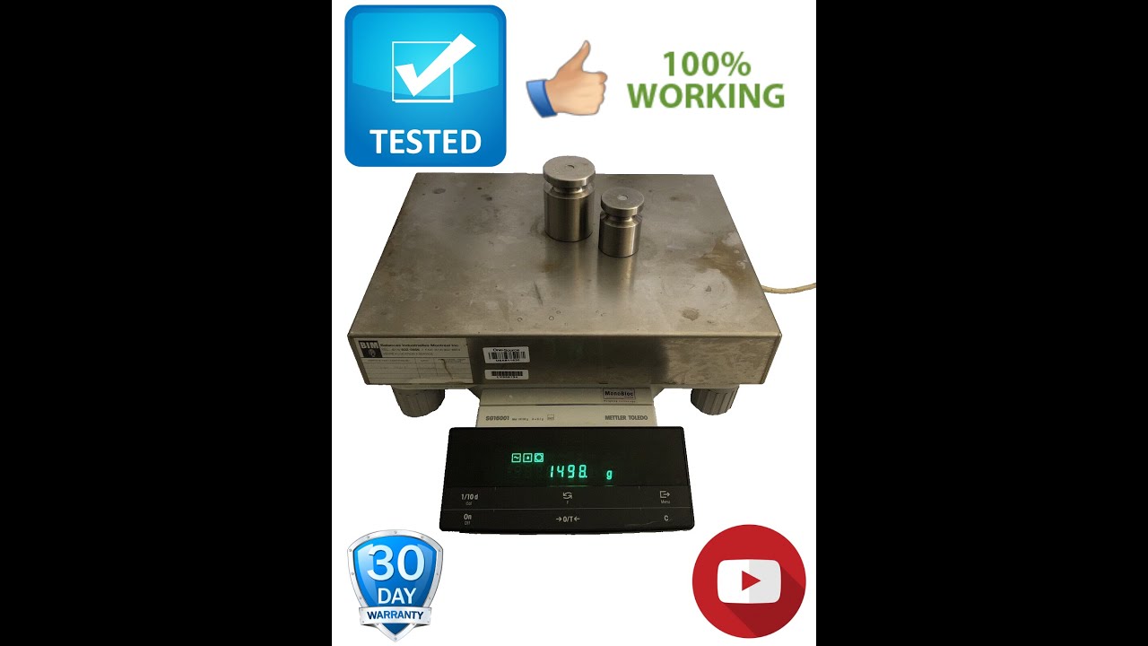 Mettler Toledo SG16001 Platform Balance   in1426 8