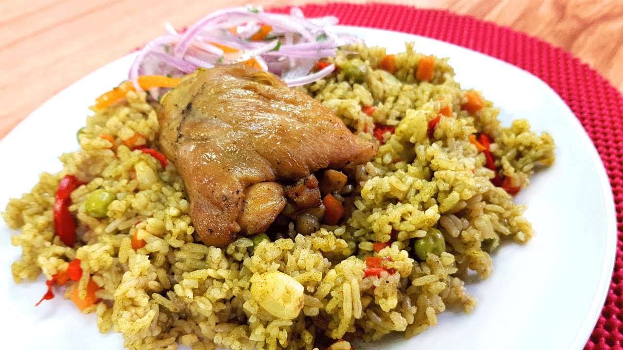 Aprende a preparar arroz con pollo peruano • Receta casera • Peruvian food | BUENAZO!