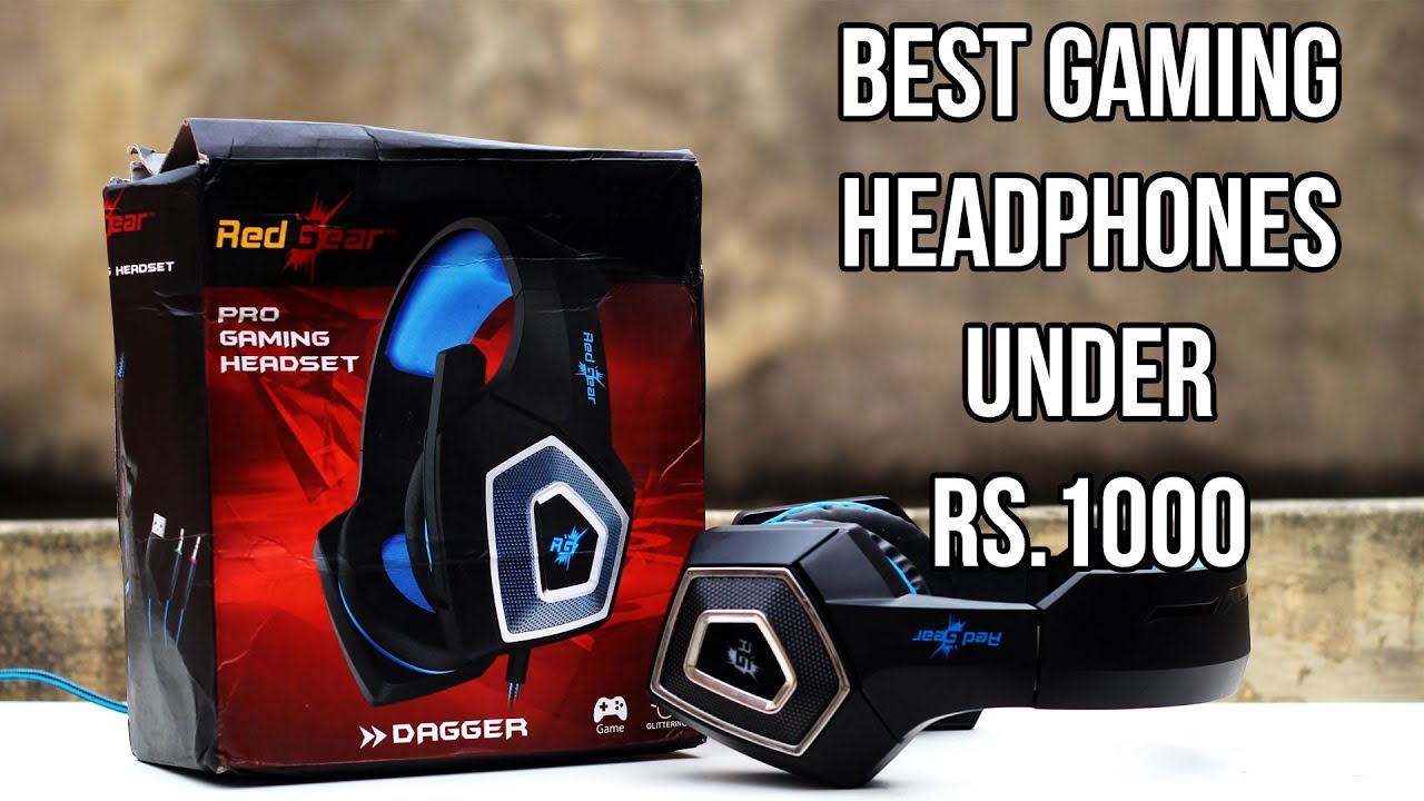 Best Gaming Headset under Rs.1000 {HINDI} Redgear Dagger Professional Gaming Headphones Review
