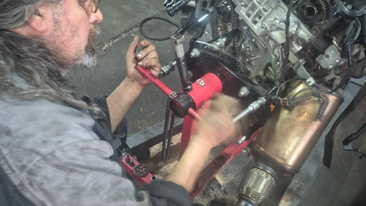 Changement de la chaîne d’une BMW 116D n47 
