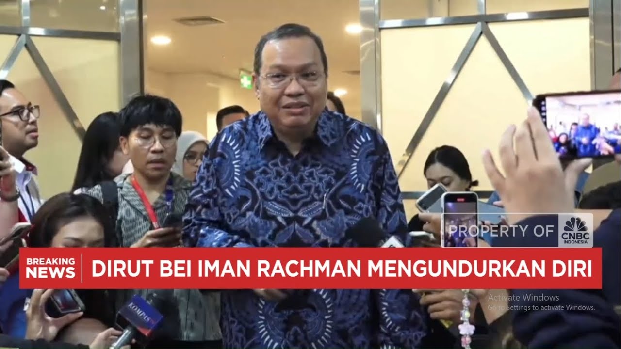 Alasan Dirut BEI, Iman Rachman Mengundurkan Diri