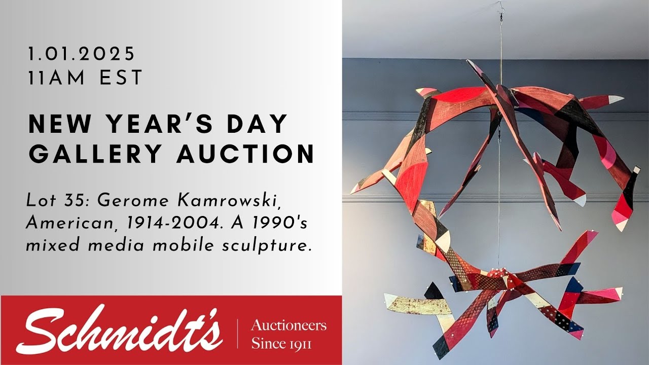 Schmidt's Antiques NYD Auction Kamrowski Mobile
