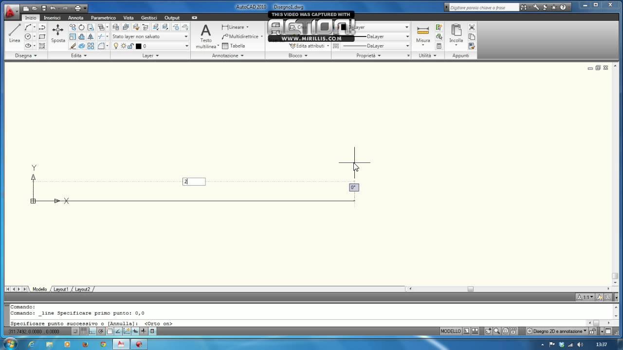 Comandi base - AutoCAD Italiano - Tutorial #01# -