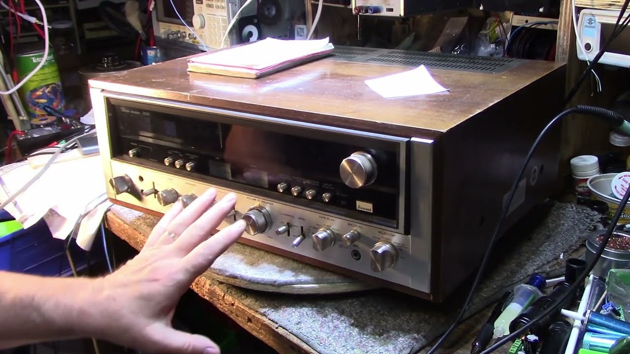 Sansui 9090 Receiver Restoration (Ep. 242)