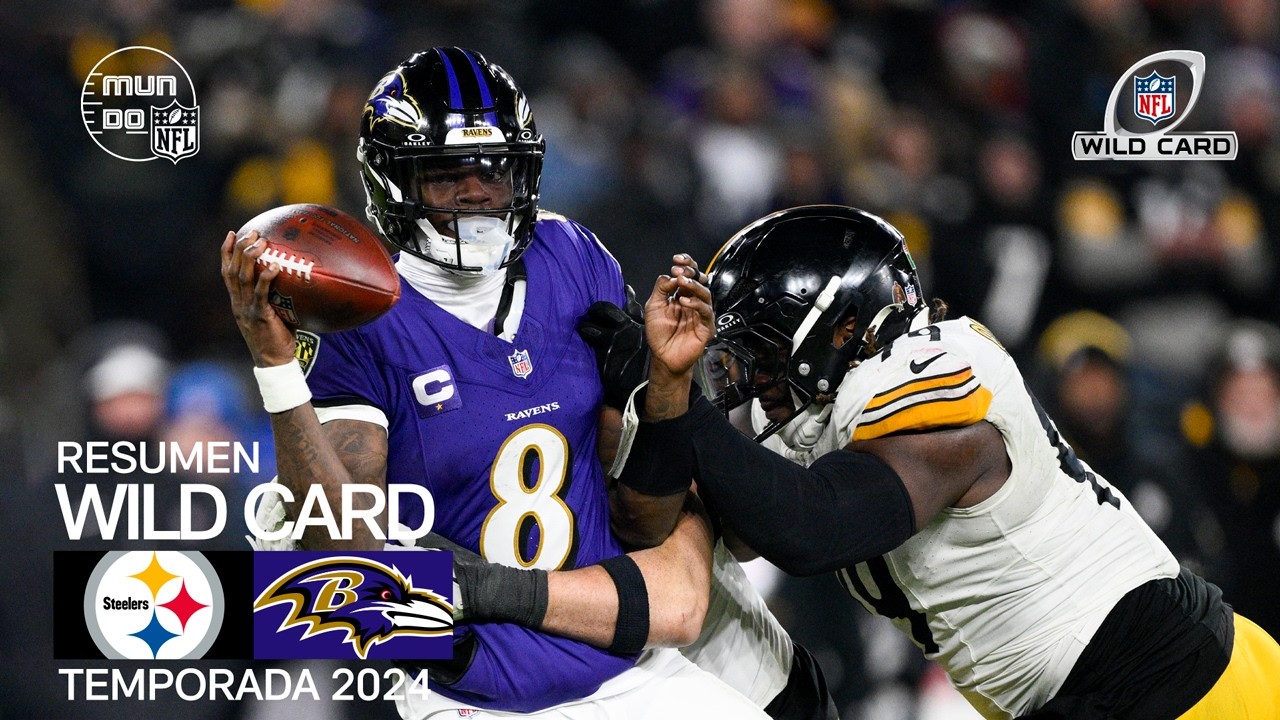 Pittsburgh Steelers vs. Baltimore Ravens | Resumen en español - Playoffs 2025 NFL Highlights