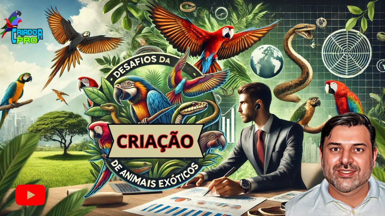 DESAFIOS DA CRIAÇÃO COMERCIAL - LIVE 1 - Planejamento na Criação Comercial de Animais Exóticos