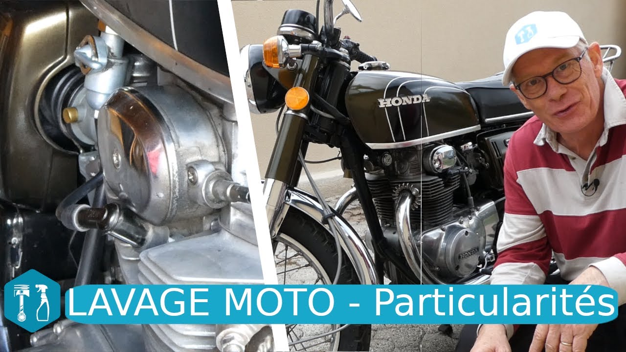 Lavage moto, quelles précautions ?