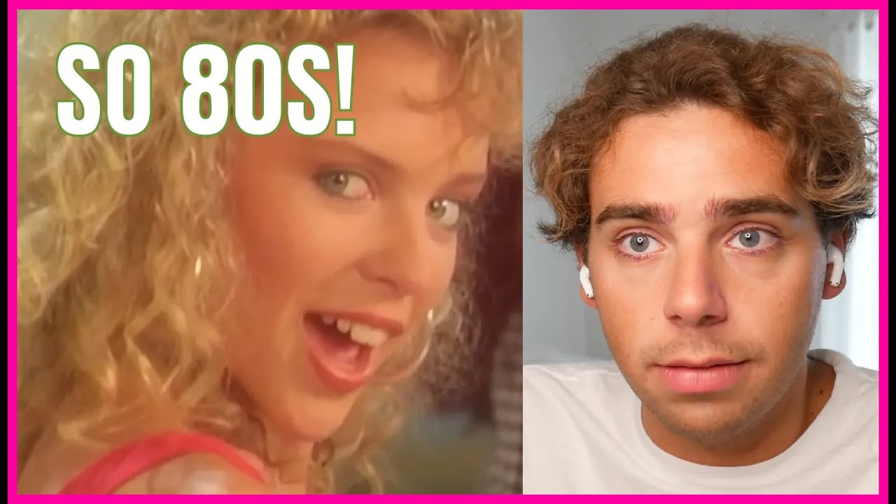 Reacting to Kylie Minogue's DEBUT Music Videos!