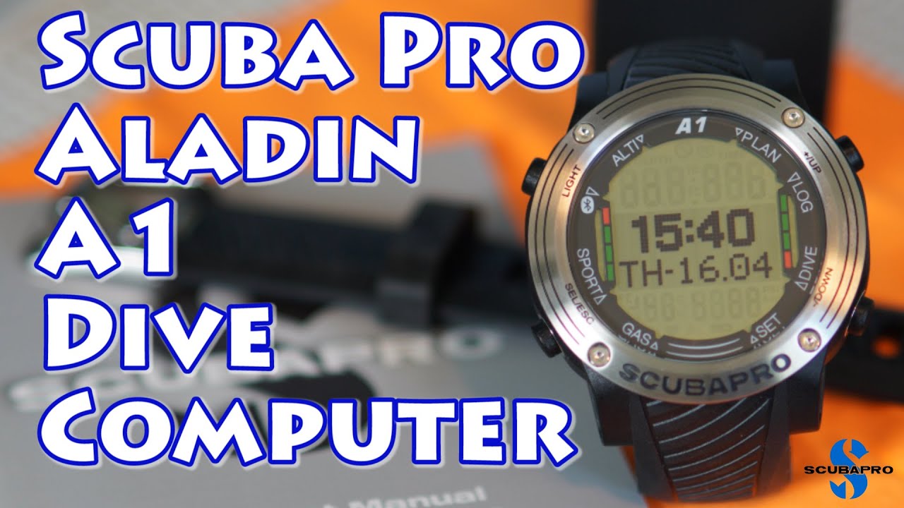 Scuba Pro Aladin A1 Wrist Dive Computer** Daily Wear and Bluetooth