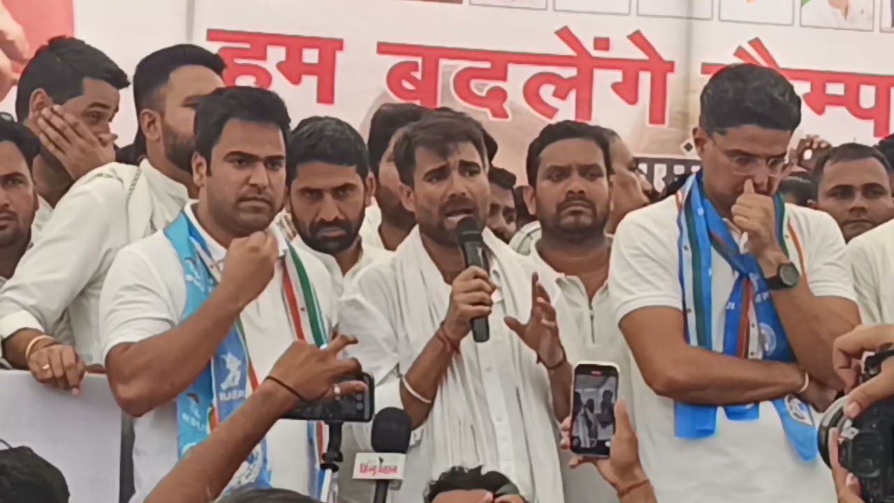 विनोद जाखड़ जी ने दिया जयपुर में शानदार भाषण || छात्र संग चुनाव बहाली को लेकर 