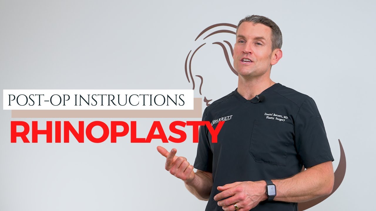 Rhinoplasty Post-op Instructions | Dr. Barrett Beverly Hills